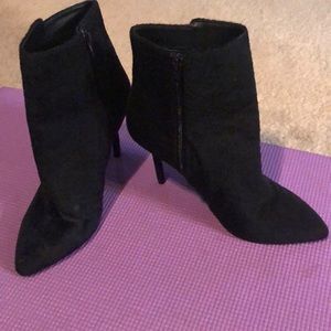 Black ankle boots